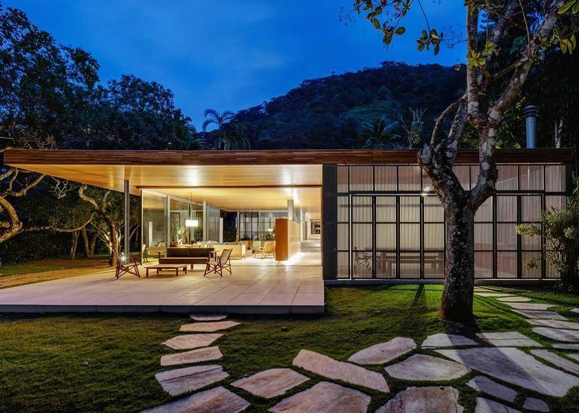 Desain Rumah Minimalis Modern 1 Lantai Atap Datar