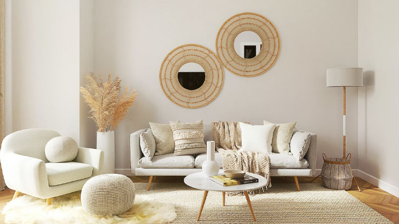 8 Inspirasi Hiasan Dinding Ruang Tamu, Minimalis dan Modern! | MORE Furniture