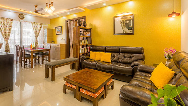 Rumah dengan Warna Kuning