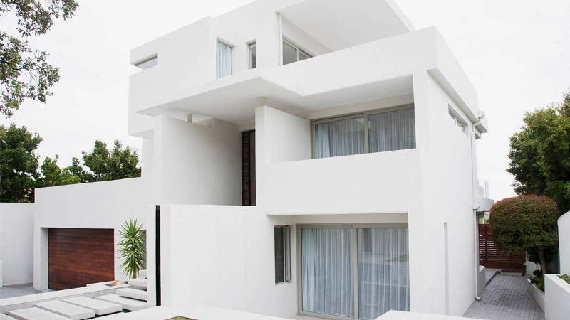 Rumah dengan Warna Putih