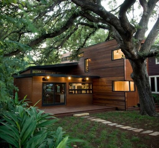 Rumah Kayu Minimalis