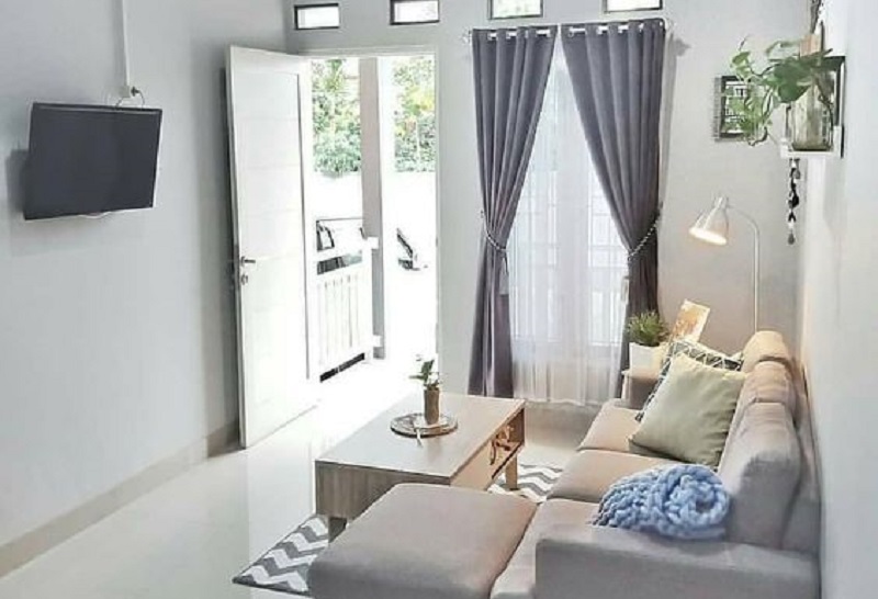 Desain Interior Ruang Tamu Minimalis Anti Ribet