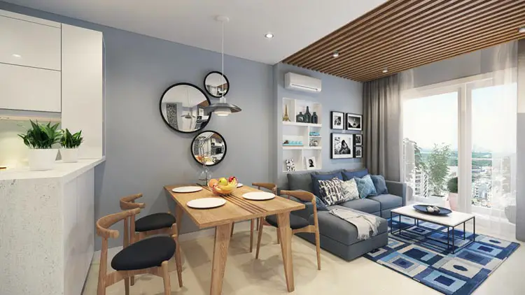 Desain Interior Ruang Tamu Open Space Modern