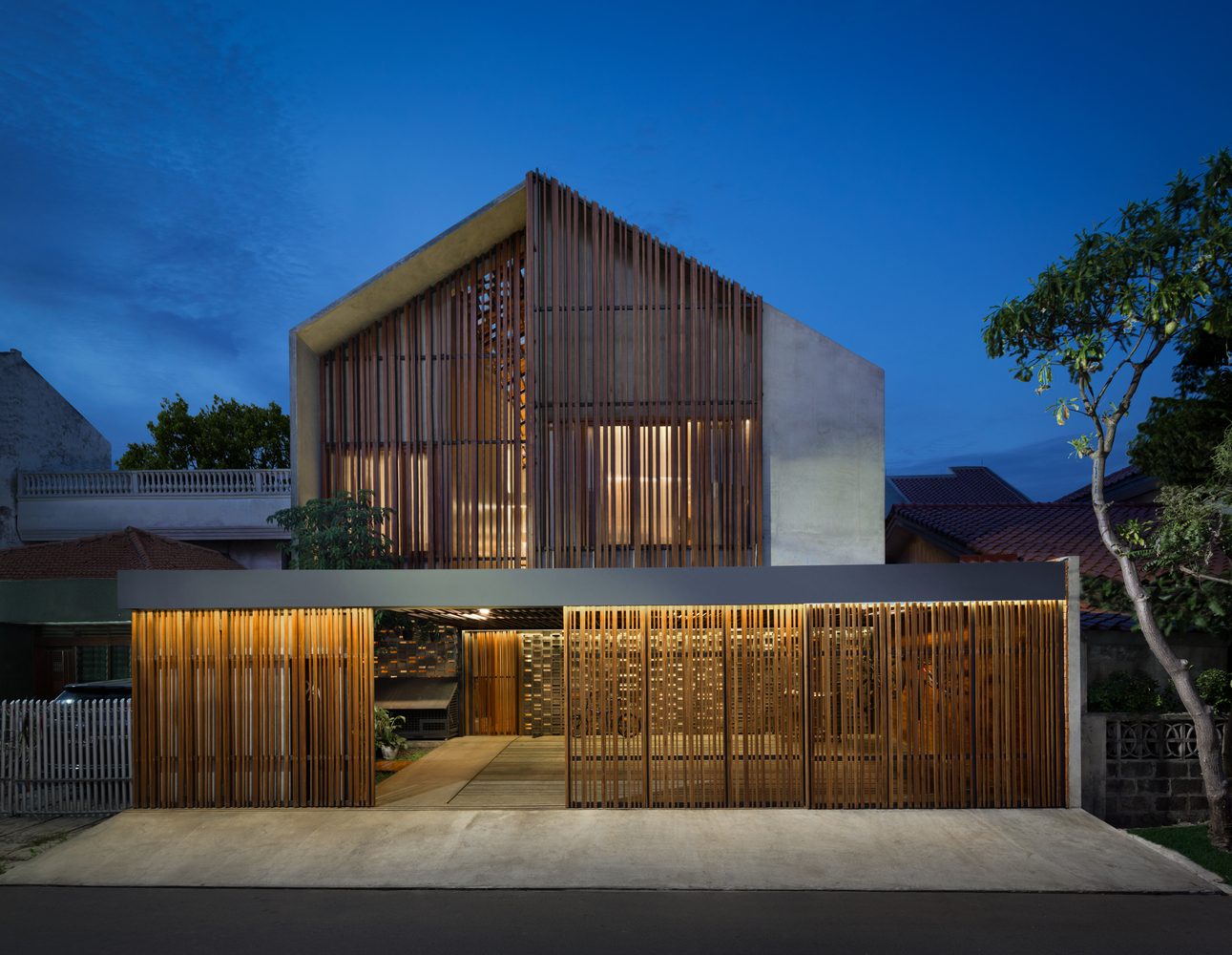 Desain Rumah Tingkat Minimalis Rumah Bergaya Industrial