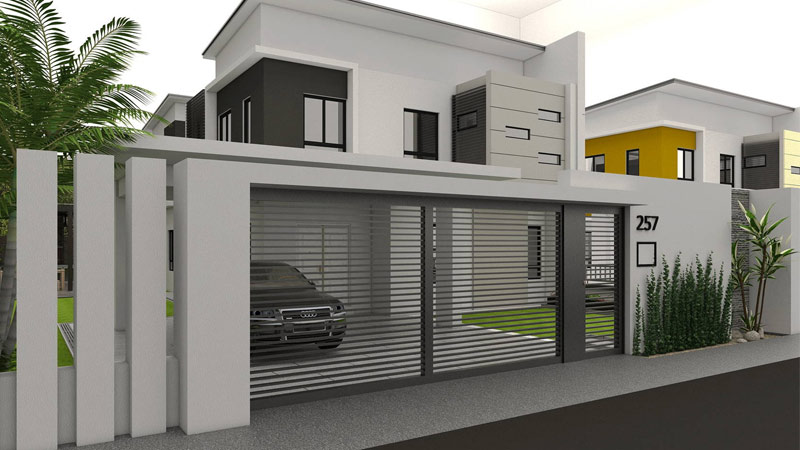 Rumah Minimalis 2 Carport