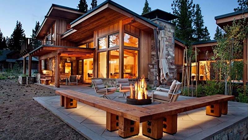 Rumah Kayu Unik dan Cantik Kayu Berteras