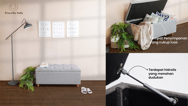 Harga Sofa Ruang Tamu Dibawah 1 Juta Ottoman