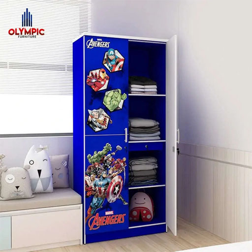 Furniture Kartun Lemari 2 Pintu Avengers