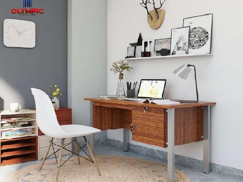 Ruang Kerja Kantor Modern dengan Meja MTS Onyx Olympic