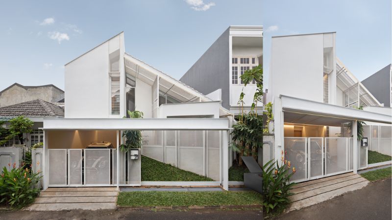 Desain Rumah Minimalis Putih Kecil