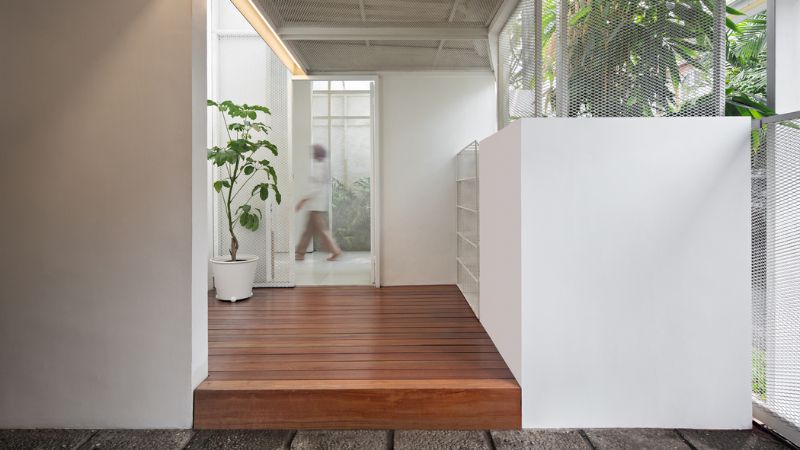 Tampilan Teras Minimalis Indoor pada Rumah