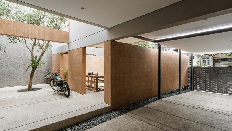 Tampilan Teras & Garasi dalam Rumah Minimalis