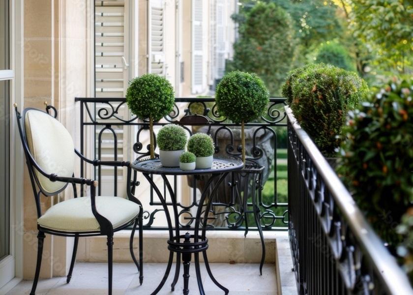 Pagar Balkon Minimalis Gaya Klasik