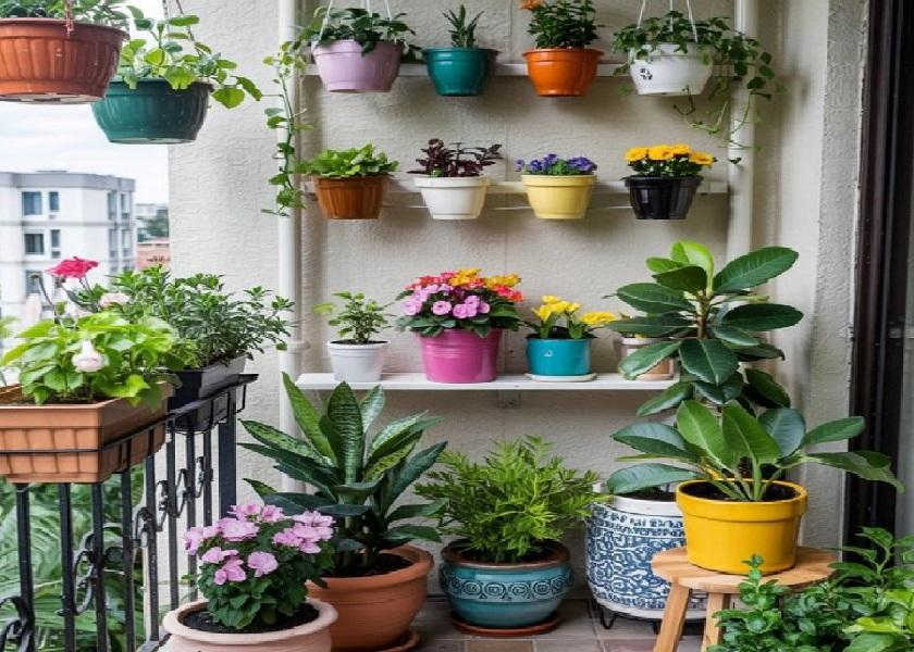 Taman Minimalis Depan Rumah dengan Warna Memikat Mata