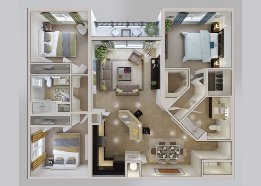 Desain Rumah Minimalis 3 Kamar Memaksimalkan Ruang