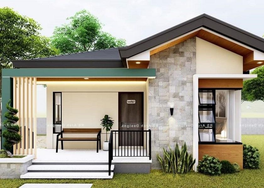 Fasad Hunian Desain Rumah Minimalis 3 Kamar