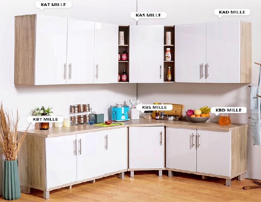 Dapur Minimalis Nuansa Earthy dengan Olympic
