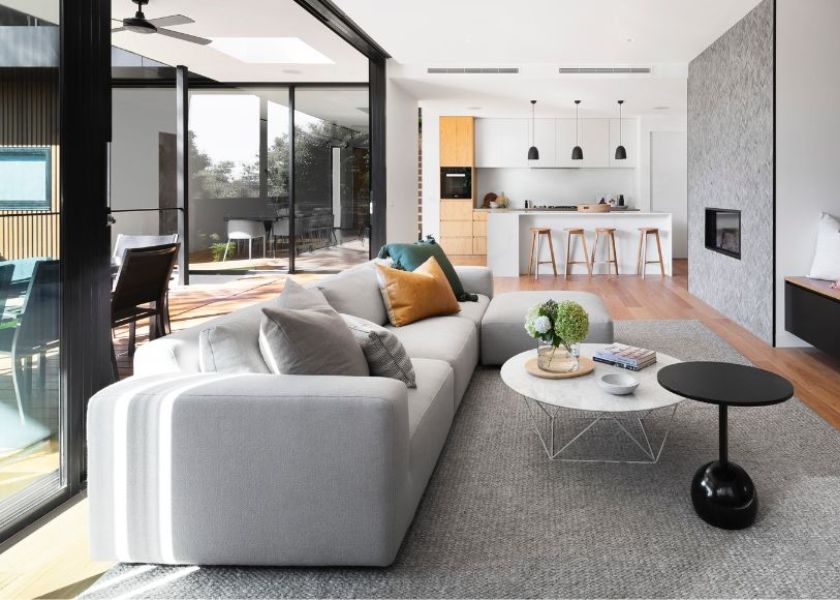 Interior Rumah Minimalis dengan Pencahayaan Alami