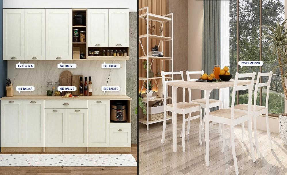 Desain Dapur Minimalis Sederhana dengan Olympic