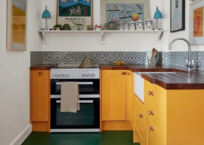 Model Dapur Minimalis Modern terbaru dengan Permainan Cahaya