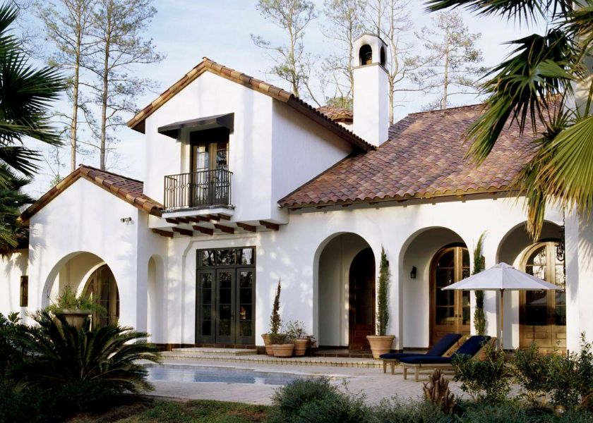 Rumah Klasik Sederhana Ala Mediterania