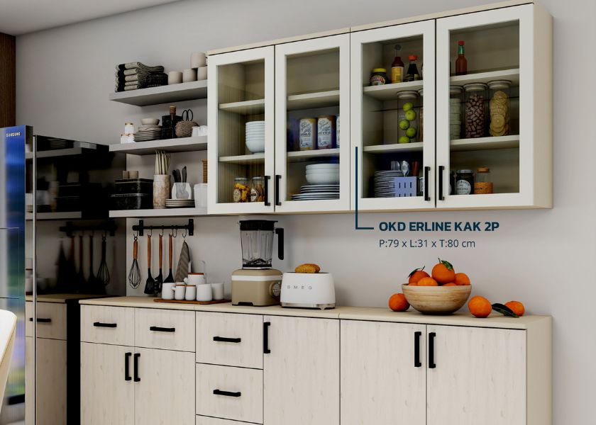 Wujudkan Dapur Minimalis Nuansa Netral dengan Olymsteel Furniture