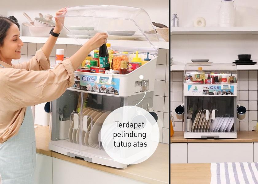Atur Berdasarkan Frekuensi Pemakaian di Desain Dapur Minimalis 2x3