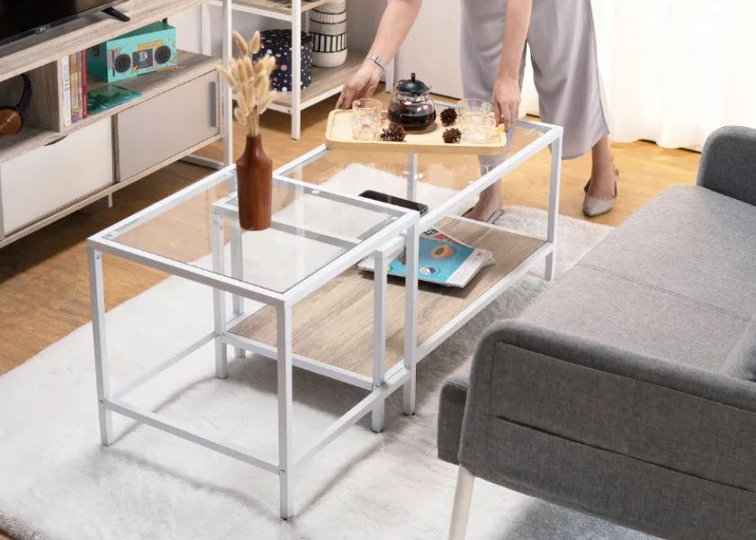 Ruang Tamu Aesthetic dengan CT Devian Olympic Furniture