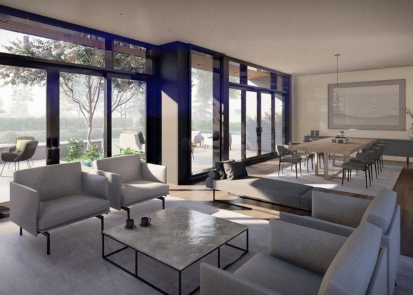 Desain Rumah Minimalis 2 Lantai dengan Interior Open Space