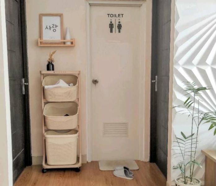 Inspirasi Penataan Rak OFT Olymplast di Kamar Mandi