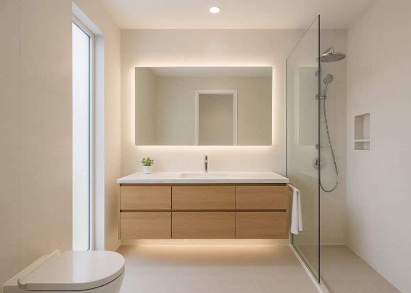 Kamar Mandi Simple Clean & Warm