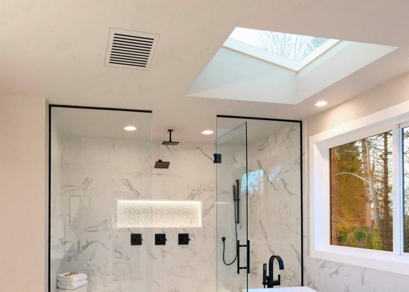 Gunakan Exhaust Fan di Kamar Mandi Simple