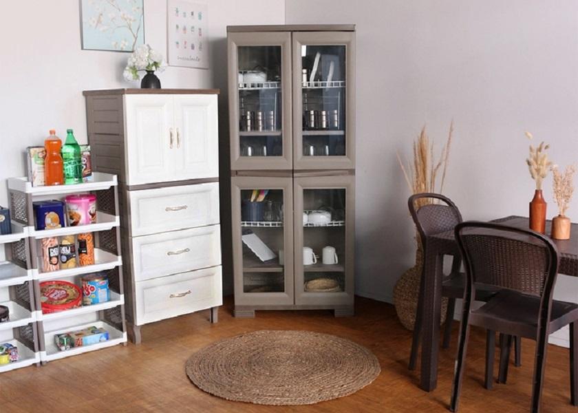 Kelompokkan Kategori Bahan di Desain Dapur Minimalis 3x2