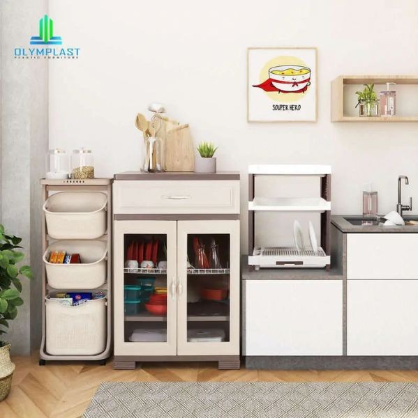Lemari Dapur Plastik Olymplast OKL untuk Dapur Sederhana