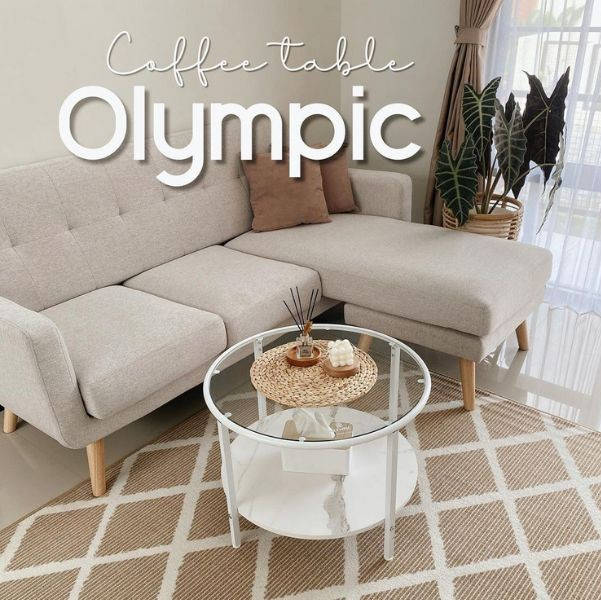 Meja Tamu Minimalis Olympic Seri CT Marble 01
