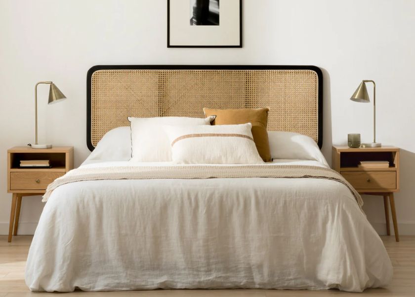Model Tempat Tidur Anyaman Rotan