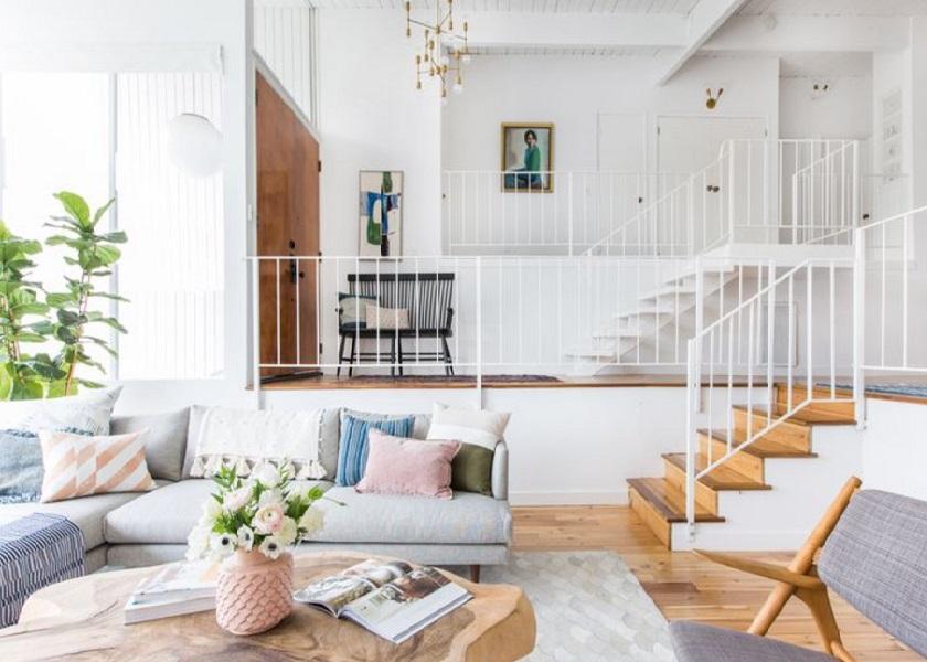Railing Tangga Kayu Minimalis