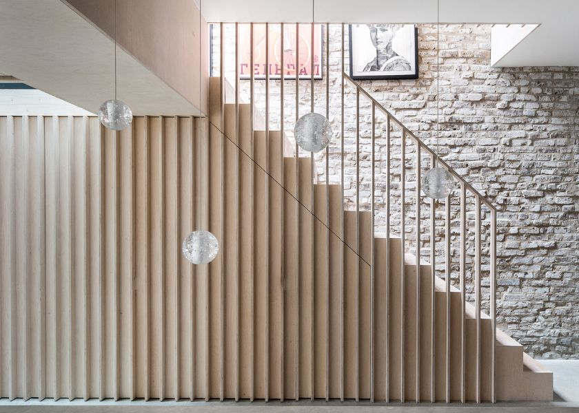 Railing Tangga Stainless Hollow Minimalis