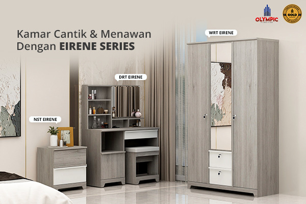 Cat Rumah Minimalis dengan Eirene Series Olympic Furniture